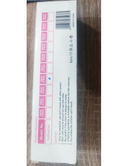 ديرمارولر لتوسيع مسامات الشعر -  Dermaroller pour cheveux