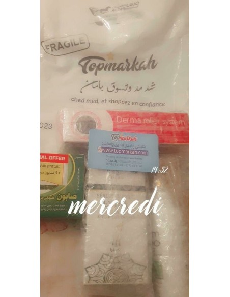 ديرمارولر لتوسيع مسامات الشعر -  Dermaroller pour cheveux