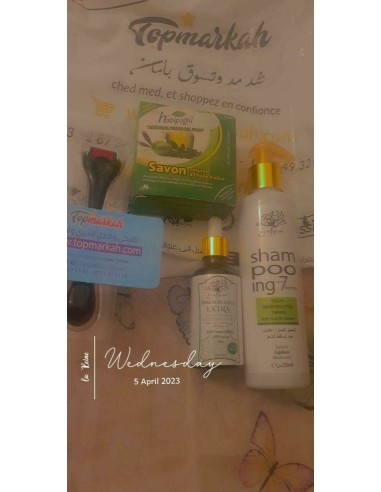 ديرمارولر لتوسيع مسامات الشعر -  Dermaroller pour cheveux