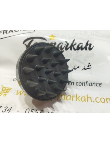 Brosse au Silicone pour massage cheveaux - مشطة تدليك وتنظيف الشعر بالسليكيون