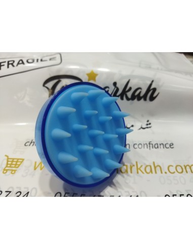 Brosse au Silicone pour massage cheveaux - مشطة تدليك وتنظيف الشعر بالسليكيون