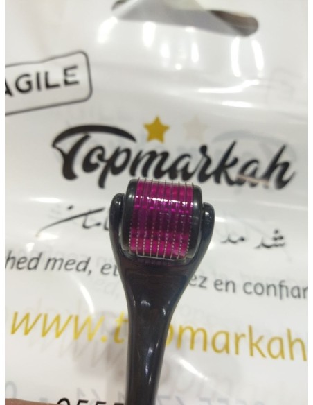 ديرمارولر لتوسيع مسامات الشعر -  Dermaroller pour cheveux