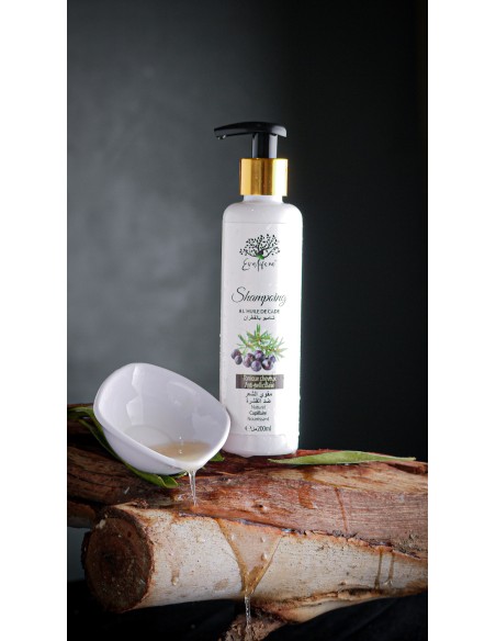 شامبو مقوي للشعر بالقطران -  Shampooing tonique cheveux a l'huile de cade