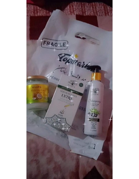 شامبو مقوي للشعر بالقطران -  Shampooing tonique cheveux a l'huile de cade