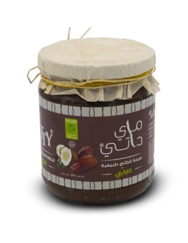 عجينة للطلي بذوق جوز الهند والتمر "غذاء صحي لذيذ"