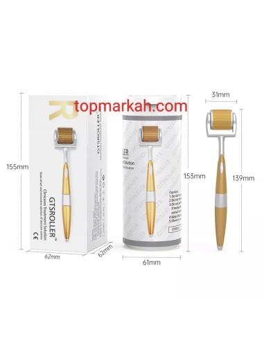 Dermaroller titanium original 0?5 ديرمارولر أصلية للشعر تياتينوم