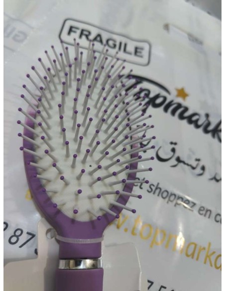 Brosse Violet Lozan RON - مشطة الشعر لوزان بنفسجية