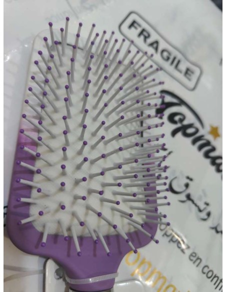 Brosse Violet Lozan CARI - مشطة الشعر لوزان بنفسجية