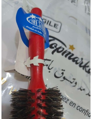 Brosse séchoir en bois italien - مشطة السيشوار بالحطب إطالية