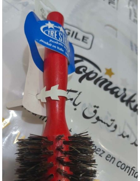 Brosse séchoir en bois italien - مشطة السيشوار بالحطب إطالية