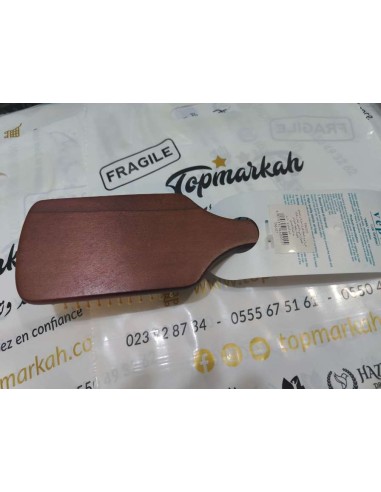 مشط الشعر بالحطب بني - Brosse en bois marron
