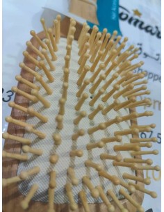 تمشيط آمن للشعر مشط الشعر بالحطب Brosse en bois 2