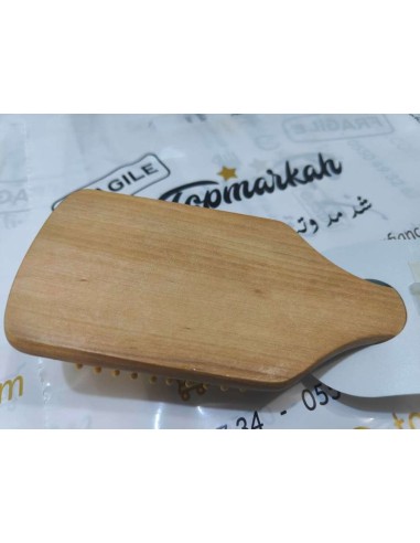 تمشيط آمن للشعر مشط الشعر بالحطب Brosse en bois