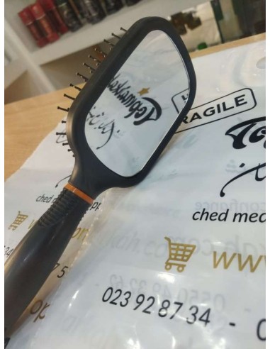 مشطة الشعر مع مرأة - Brosse pour cheveux avec mirror