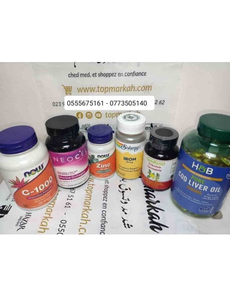 بيوتين للشعر والبشرة والاظافر Biotin Pour Cheveux Solide Ongles Fort