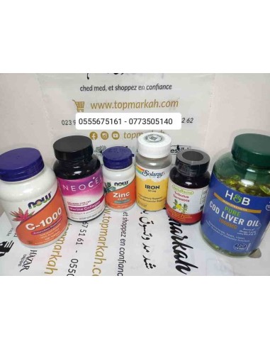 now Vitamin C Complexe فيتامين س ج مقوي للمناعة مقاوم لنزلات البرد للنشاط والحيوية