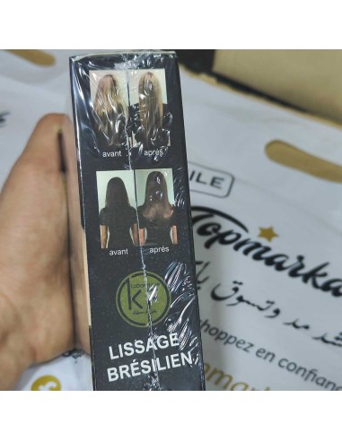 Proteine et huile de ricin lissage brésilien