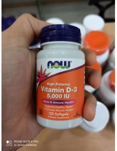 Vitamine D3 10000iu -120 softgels Now فيتامين دي 3 ناو