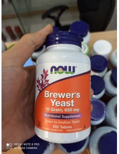 Now Brewer’s Yeast الخميرة الصحية – 200tabs