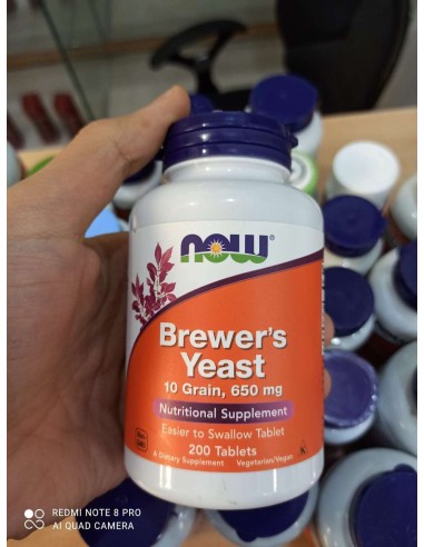 Now Brewer’s Yeast الخميرة الصحية – 200tabs