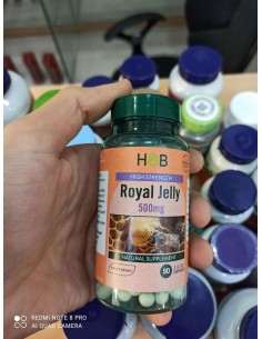 H&B Royal Jelly – 90 caps غذاء ملكات النحل حبوب