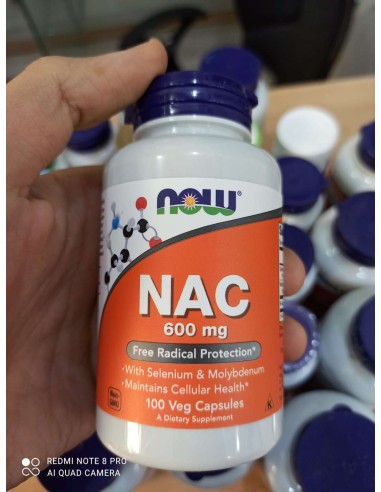 Now NAC 600mg – 100caps ان ايه سي ناو