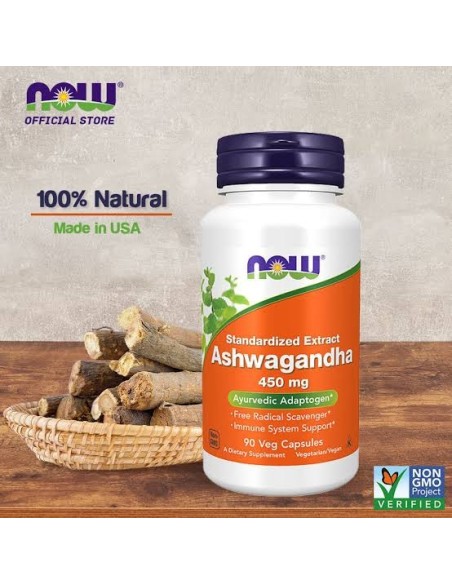 Now Ashwagandha 450mg – 90 caps