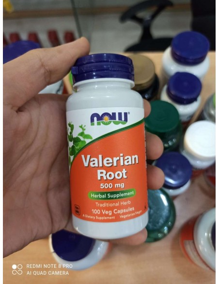 copy of Now Valerian Anti stress 500mg – 100caps نبتة الناردين