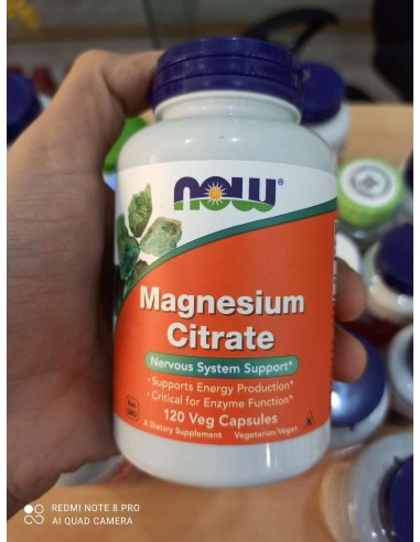 copy of Now Magnésium citrate 200mg – 100tabs