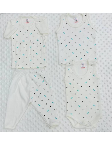 باك بيبي 4 بياس قطن