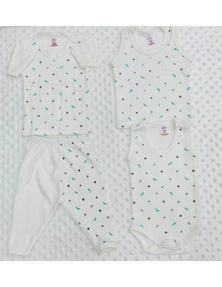 باك بيبي 4 بياس قطن