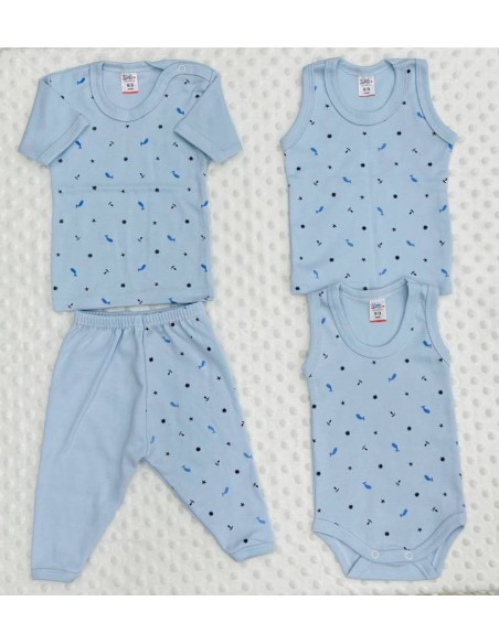 باك بيبي 4 بياس قطن