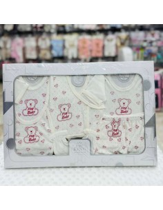 طاقم الرضيع 6 بياس قطن تجهيز المزيود الجديد 2