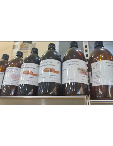 بالجملة Huile végétale Pépin de Courge pure "1L" non raffiné