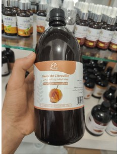 زيت بذور القرع اليقطين  Huile de Citrouille 100% pure "1 L"