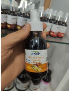 علاج ممتاز لتضخم البروستات زيت بذور القرع Huile de graines de Citouille