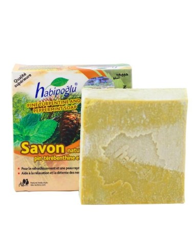 صابون الصنوبر و النعناع حبيب اغلو