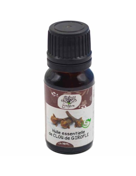 زيت القرنفل الأساسي 100 % (10 مل) - Huile essentielle de clou de girofle