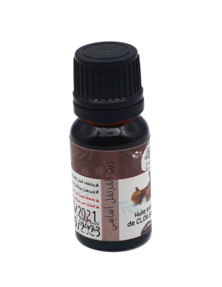 زيت القرنفل الأساسي 100 % (10 مل) - Huile essentielle de clou de girofle
