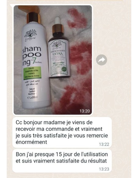 شامبو اكليل الجبل طبيعي معالج للشعر (اكسترا 7 أعشاب) Shampooing a base de romarin شامبو اكليل الجبل طبيعي معالج للشعر (اكسترا 7 أعشاب) Shampooing a base de romarin